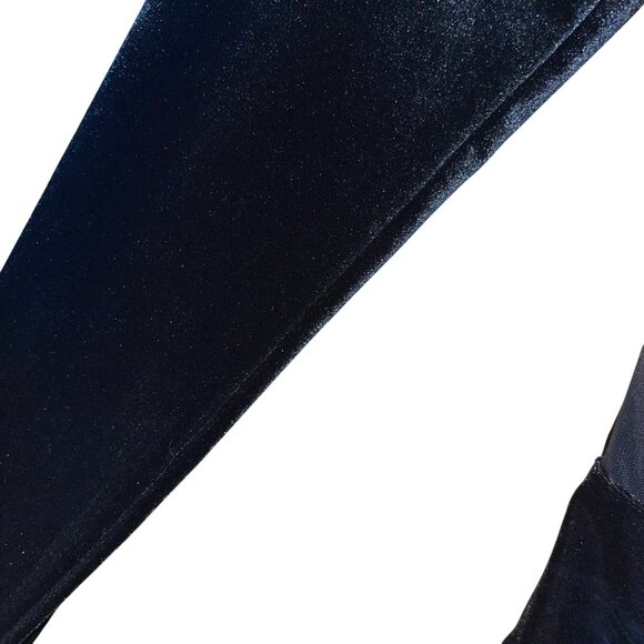 Pimkie Womens Body Suit Size Medium Black Velvet Mesh Stretch Casual New - Picture 5 of 9